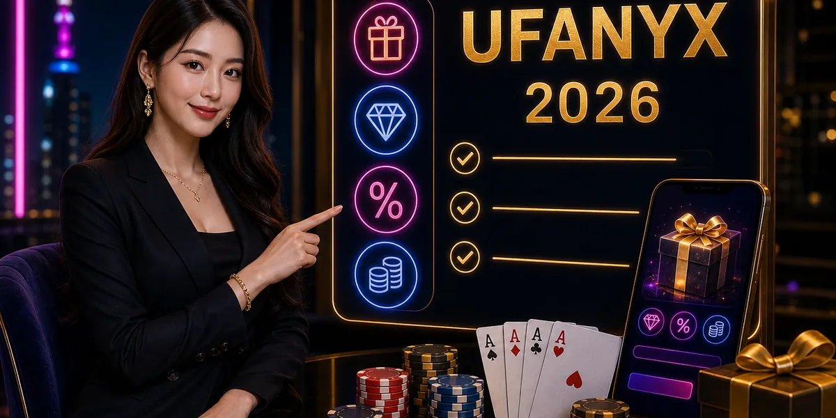 ภาพคู่มือโบนัสคาสิโนสำหรับผู้เล่นไทยที่ UFANYX
