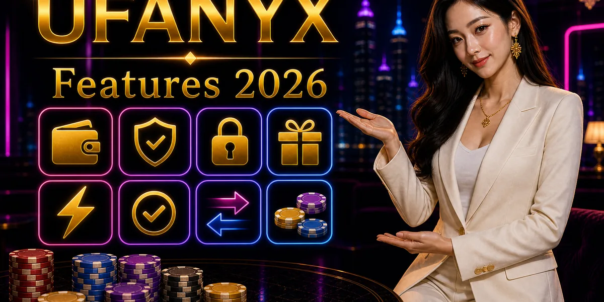 ภาพฟีเจอร์ฝากถอนเร็วและระบบธุรกรรมของ UFANYX