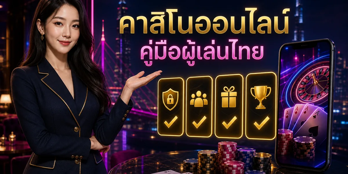 ภาพคู่มือคาสิโนออนไลน์สำหรับผู้เล่นไทยที่ UFANYX