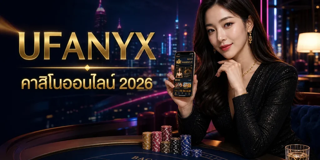 คาสิโนออนไลน์ UFANYX 2026 คู่มือเริ่มต้นฉบับเข้าใจง่าย
