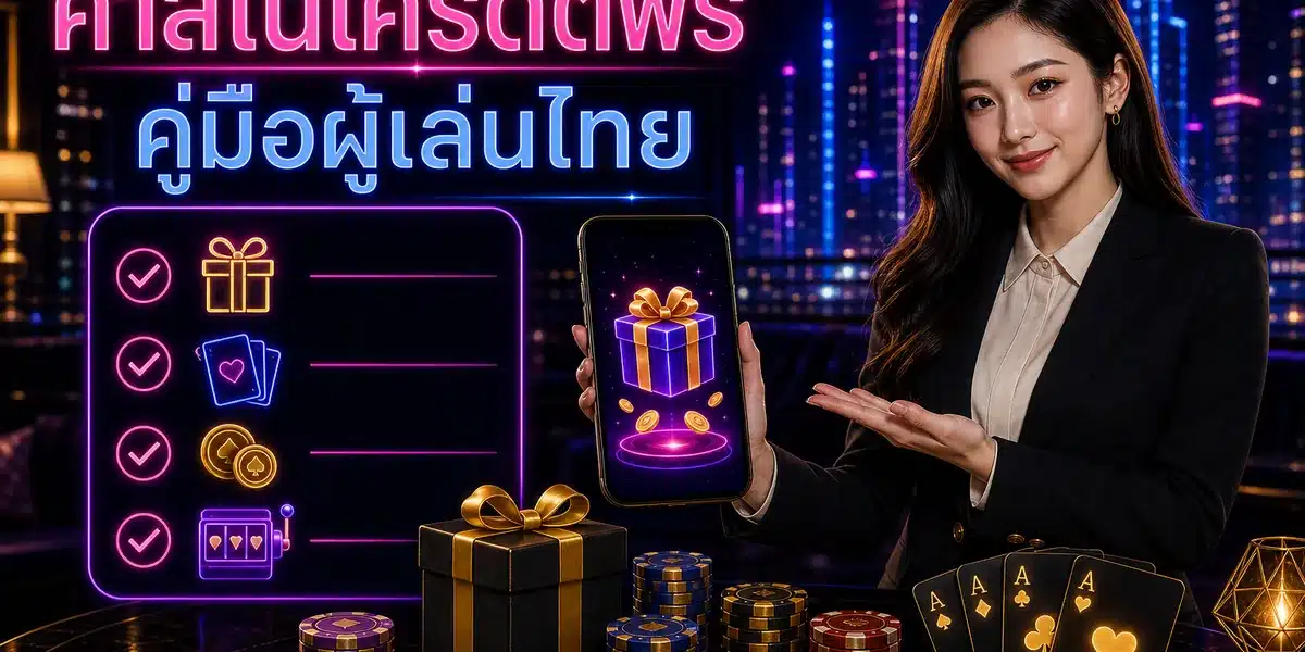 ภาพคู่มือคาสิโนเครดิตฟรีสำหรับผู้เล่นไทยที่ UFANYX