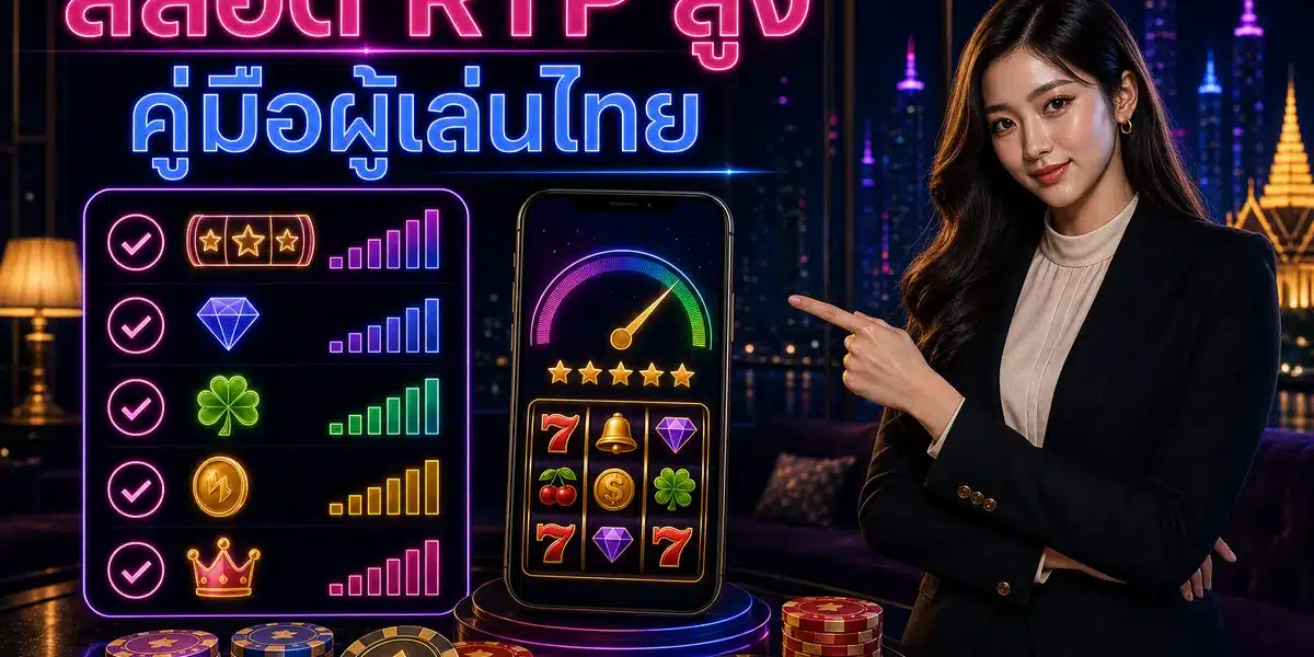 ภาพคู่มือสล็อต RTP สูงสำหรับผู้เล่นไทยที่ UFANYX
