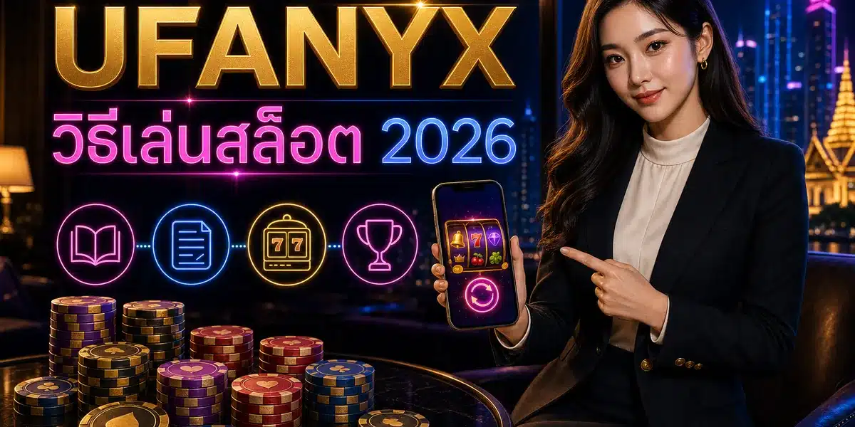 วิธีเล่นสล็อต อัปเดต 2026 จุดเด่นและวิธีเล่นที่ UFANYX