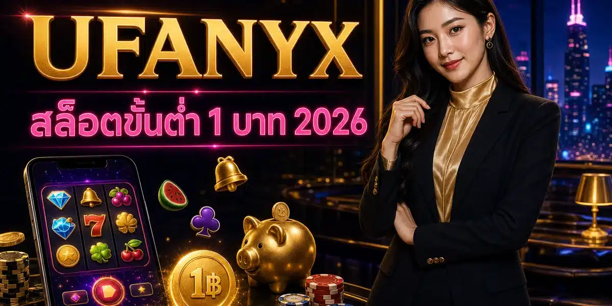 สล็อตขั้นต่ำ 1 บาท 2026 เล่นยังไงให้คุ้ม ฉบับ UFANYX