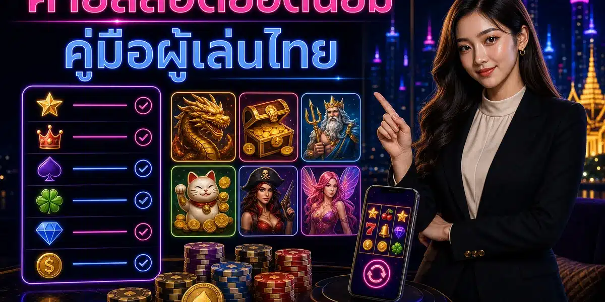 ภาพคู่มือค่ายสล็อตยอดนิยมสำหรับผู้เล่นไทยที่ UFANYX