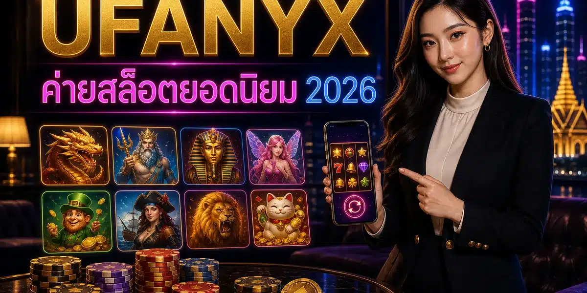ค่ายสล็อตยอดนิยม เว็บ UFANYX 2026 ข้อดี โปร และเทคนิค