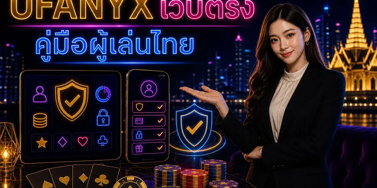 ภาพคู่มือUFANYX เว็บตรงสำหรับผู้เล่นไทยที่ UFANYX