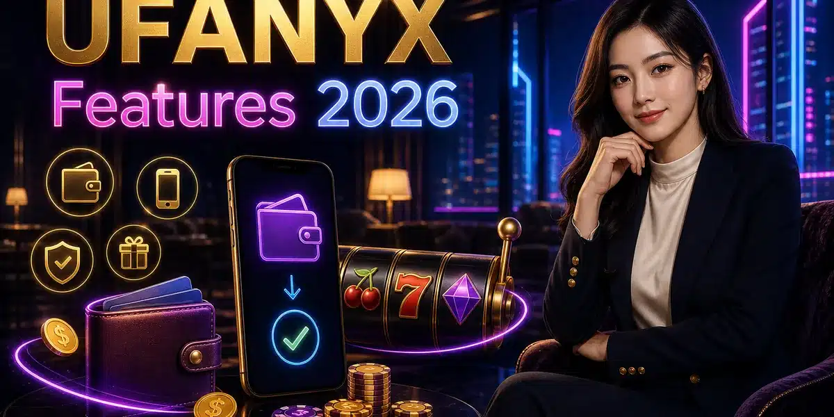 ภาพฟีเจอร์เว็บสล็อตวอเลทและระบบของ UFANYX