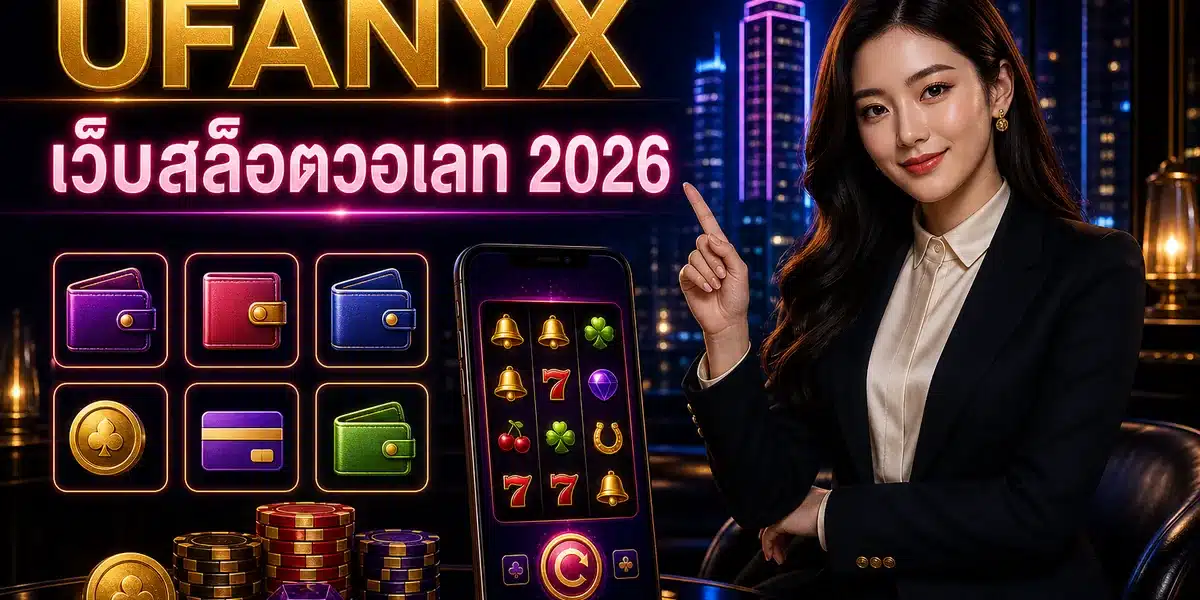 เว็บสล็อตวอเลท เว็บ UFANYX 2026 ข้อดี โปร และเทคนิค